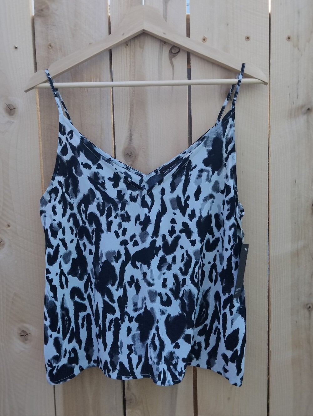 Free Press Clothing NWT Leopard Print Cami Tank Top Women's Small Sleeveless